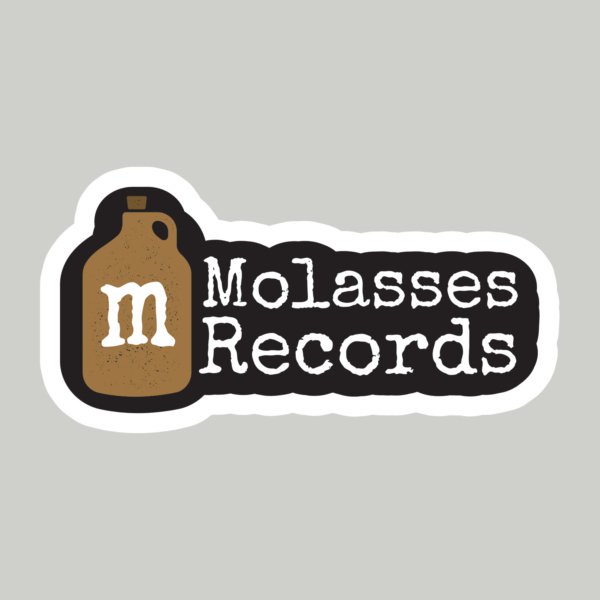 Molasses Records Sticker - 5 x 2.5